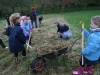 The barrow is almost full